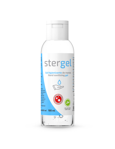 STERGEL - GEL HIDROALCOHÓLICO HIGIENIZANTE DE MANOS ALOE VERA 100ML