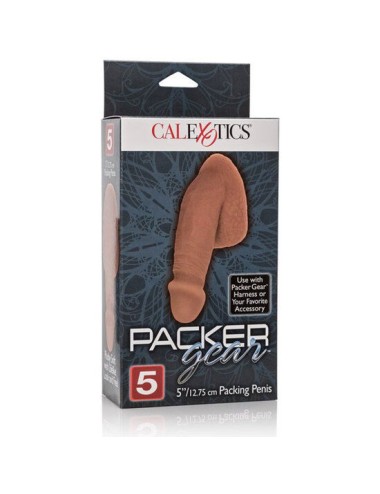 CALIFORNIA EXOTICS - PACKING PENIS PENE REALÍSTICO 14.5 CM MARRÓN