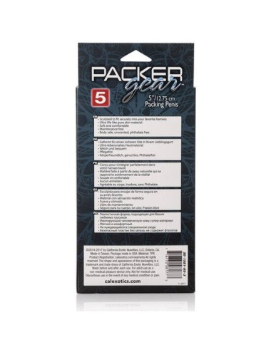 CALIFORNIA EXOTICS - PACKING PENIS PENE REALÍSTICO 14.5 CM NATURAL