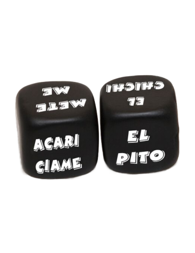 DIABLO PICANTE - 2 DADOS ACCIÓN Y PARTE DEL CUERPO