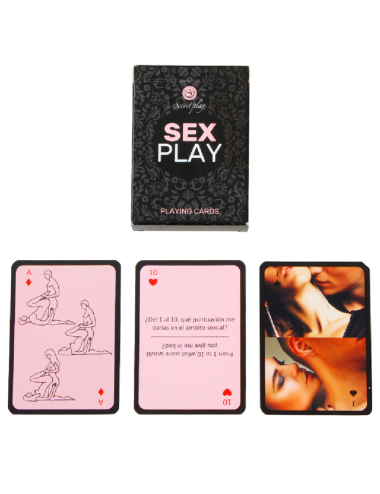 SECRETPLAY - JUEGO DE CARTAS SEX PLAY (ES/EN)