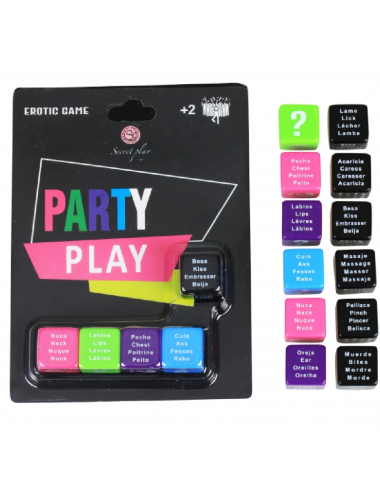 SECRETPLAY - JUEGO PARTY PLAY 5 DADOS (ES/PT/EN/FR)