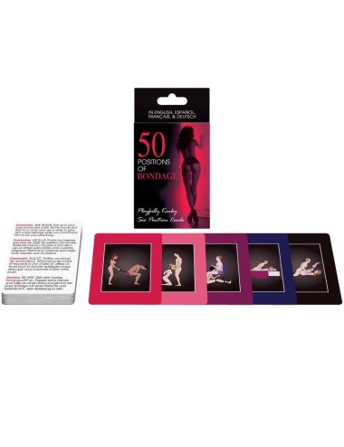KHEPER GAMES - CARTAS 50 POSICIONES DE BONDAGE