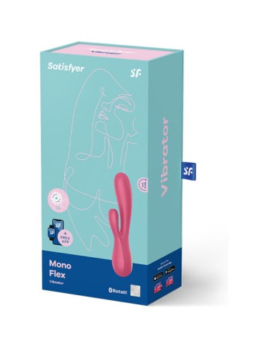 SATISFYER - MONO FLEX ROJO CON APP