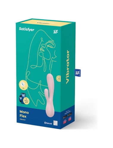 SATISFYER - MONO FLEX ROSA CON APP