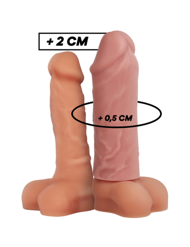 VIRILXL - EXTENSION DE PENE LIQUID SILICONE V3 NATURAL
