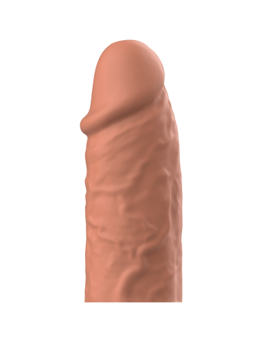 VIRILXL - EXTENSION DE PENE LIQUID SILICONE V3 MARRON