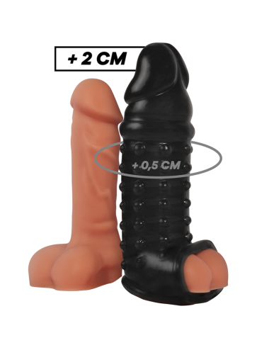 VIRILXL - EXTENSION Y FUNDA DE PENE  V11 NEGRO