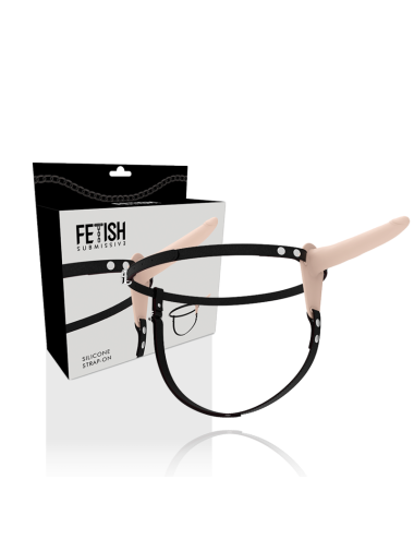 FETISH SUBMISSIVE HARNESS -  SILICONA FLESH 15 CM
