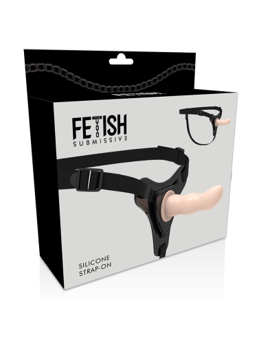 FETISH SUBMISSIVE HARNESS - SILICONA FLESH G-SPOT 12.5 CM