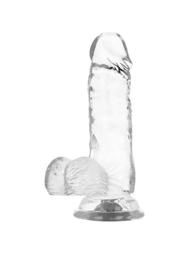 X RAY - ARNÉS + DILDO REALISTA TRANSPARENTE 15.5 CM -O- 3.5 CM