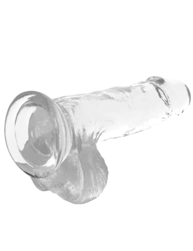 X RAY - ARNÉS + DILDO REALISTA TRANSPARENTE 15.5 CM -O- 3.5 CM