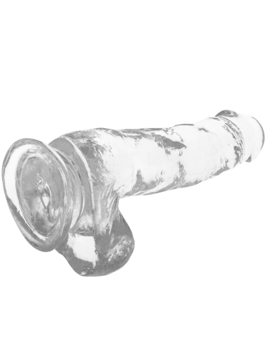 X RAY - ARNÉS + DILDO REALISTA TRANSPARENTE 18.5 CM -O- 3.8 CM