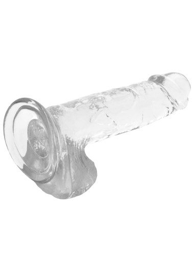 X RAY - ARNÉS + DILDO REALISTA TRANSPARENTE 20 CM -O- 4.5 CM