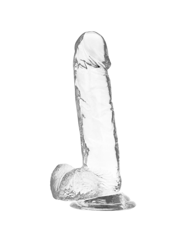 X RAY - ARNÉS + DILDO REALISTA TRANSPARENTE 20 CM -O- 4.5 CM