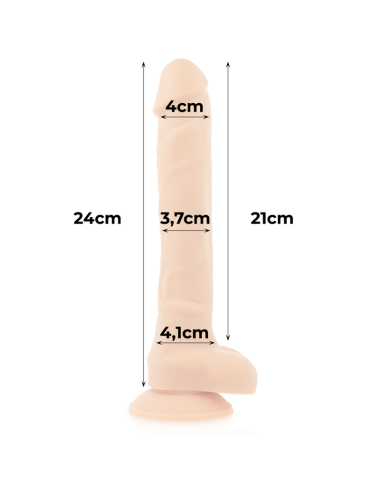 COCK MILLER - ARNES + SILICONA DENSITY ARTICULABLE COCKSIL 24 CM