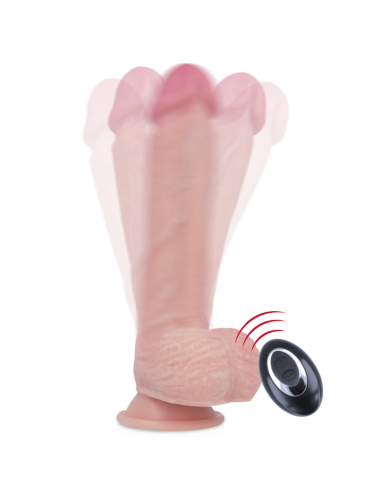 ROCKARMY - ARNÉS + LIQUID SILICONE VIBRADOR CONTROL REMOTO PREMIUM APACHE 20.5 CM -O- 4.62 CM