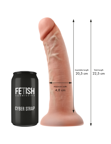 FETISH SUBMISSIVE CYBER STRAP - ARNES CON DILDO Y BALA CONTROL REMOTO TECNOLOGIA WATCHME L