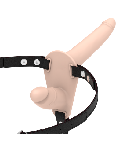 FETISH SUBMISSIVE HARNESS - DOBLE PENETRACIÓN FLESH