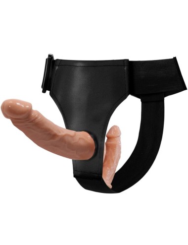 BAILE - ULTRA PASSIONATE HARNESS DILDOS DOBLES CON ARNÉS