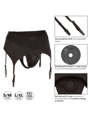 CALIFORNIA EXOTICS - BOUNDLESS ARNES TANGA CON LIGUERO S/M