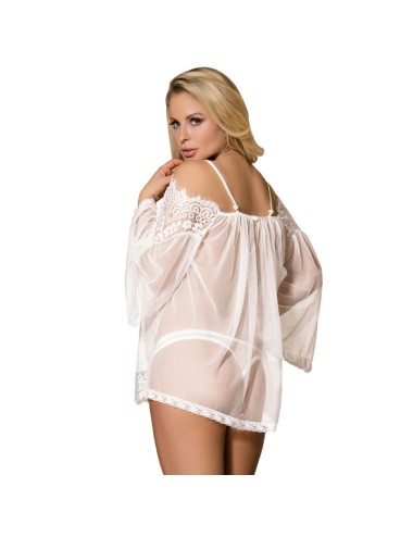 SUBBLIME - BABYDOLL WHITE FLARED SLEEVE L/XL