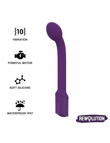 REWOLUTION REWOFLEX VIBRADOR ESTIMULADOR PUNTO G FLEXIBLE