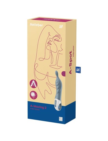 SATISFYER - AMAZING 2 VIBRADOR PUNTO A GRIS