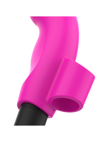 OHMAMA - VIBRADOR DEDAL ROSA NEON XMAS EDITION