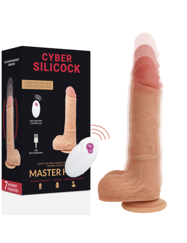 CYBER SILICOCK - REALISTICO CONTROL REMOTO MASTER HUCK 20.9 CM -O- 4 CM