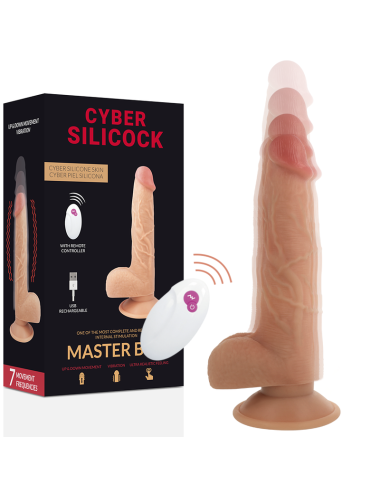 CYBER SILICOCK - REALISTICO CONTROL REMOTO MASTER BEN 23.88 CM -O- 4.3 CM