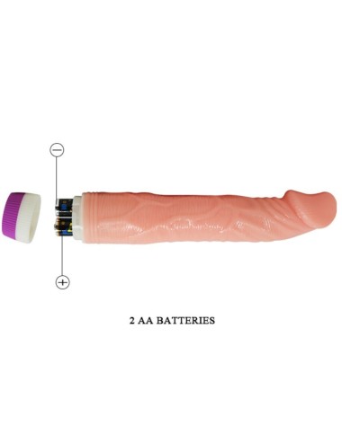 BAILE - VIBRADOR REALÍSTICO NATURAL 22 CM