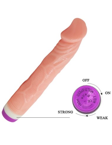 BAILE - VIBRADOR REALÍSTICO NATURAL 22 CM