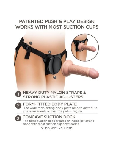 KING COCK - ELITE ARNES AJUSTABLE PARA PRINCIPIANTES