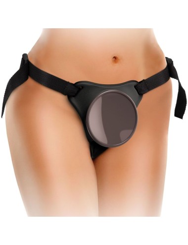 KING COCK - ELITE KIT ARNES AJUSTABLE DELUXE ANILLO CON TESTICULOS & DILDO 20.3 CM