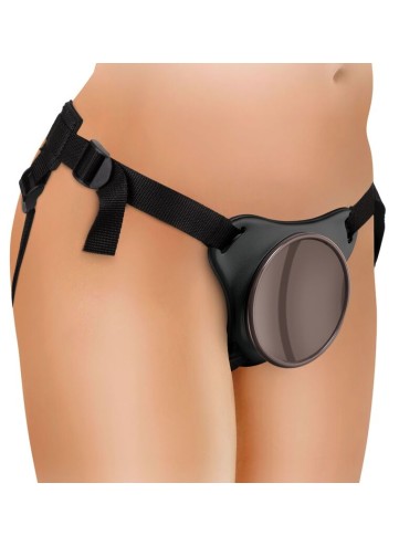 KING COCK - ELITE KIT ARNES AJUSTABLE DELUXE ANILLO CON TESTICULOS & DILDO 20.3 CM