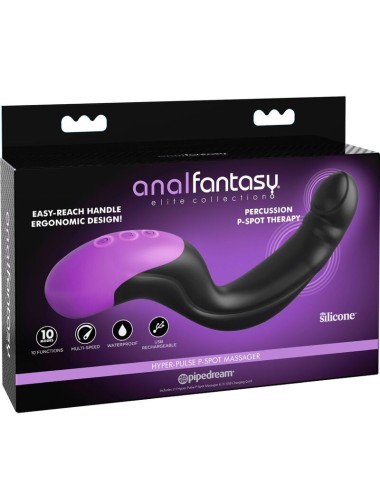 ANAL FANTASY ELITE COLLECTION - MASAJEADOR ANAL HYPER-PULSE PUNTO P
