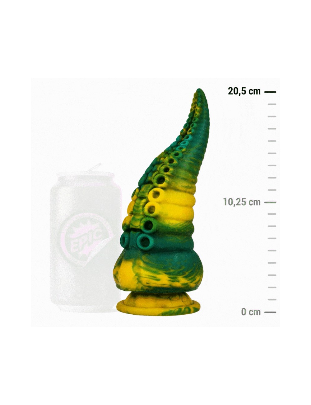 EPIC - CETUS DILDO TENTÁCULO VERDE TAMAÑO GRANDE