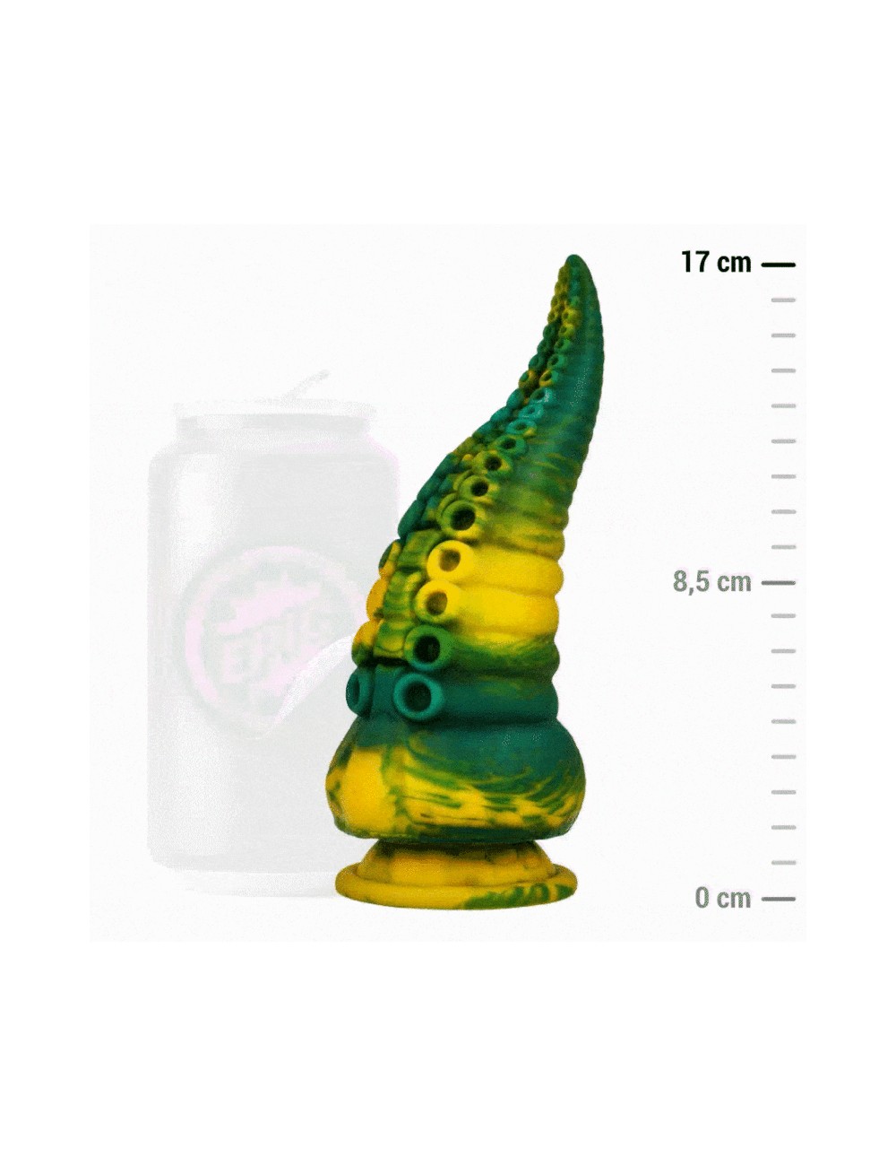 EPIC - CETUS DILDO TENTÁCULO VERDE TAMAÑO PEQUEÑO
