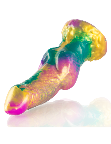 EPIC - IRIS DILDO CON TESTÍCULOS ARCOÍRIS DE PLACER