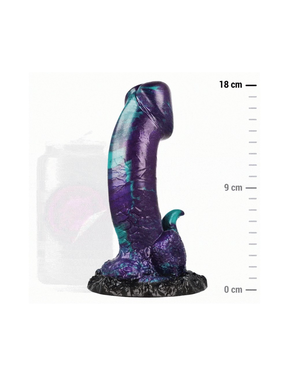 EPIC - BASILISK DILDO DOBLE PLACER ESCAMOSO TAMAÑO PEQUEÑO