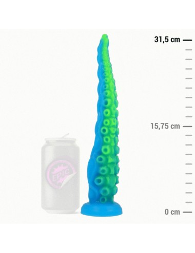 EPIC - SCYLLA DILDO TENTÁCULO FINO FLUORESCENTE TAMAÑO GRANDE