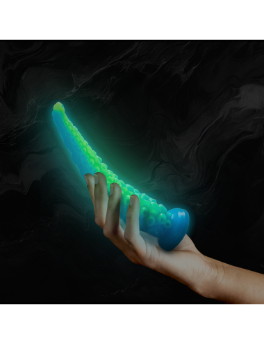 EPIC - SCYLLA DILDO TENTÁCULO FINO FLUORESCENTE TAMAÑO PEQUEÑO