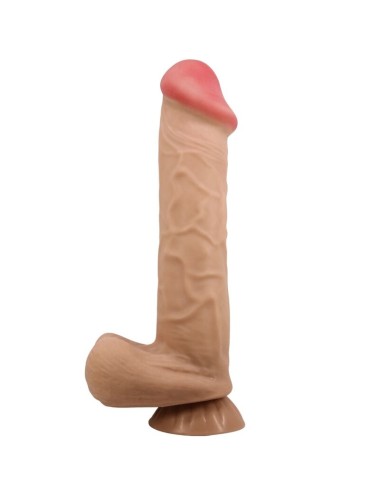 PRETTY LOVE - SLIDING SKIN SERIES DILDO REALÍSTICO CON VENTOSA PIEL DESLIZANTE 26 CM
