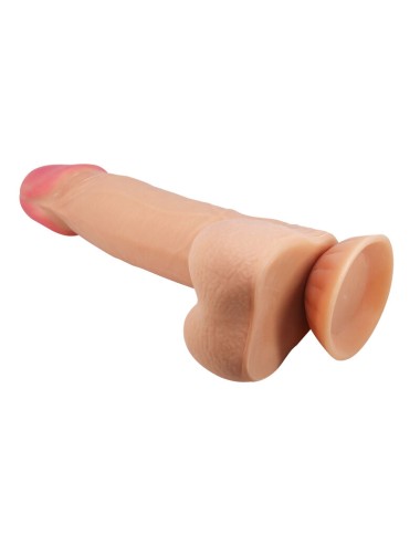 PRETTY LOVE - SLIDING SKIN SERIES DILDO REALÍSTICO CON VENTOSA PIEL DESLIZANTE 21.8 CM