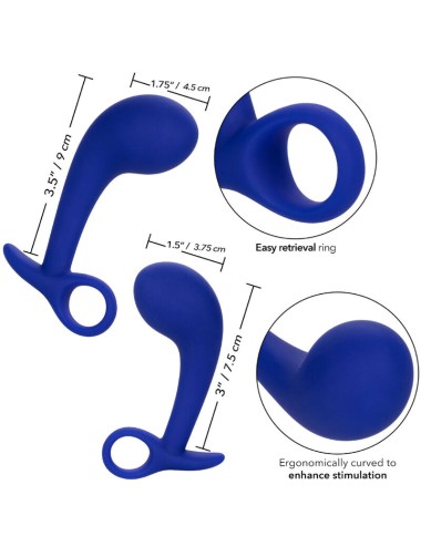 ADMIRAL - SET 2 PLUG ANAL AZUL