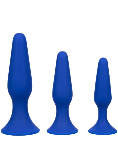 ADMIRAL - KIT 3 PLUG ANAL AZUL