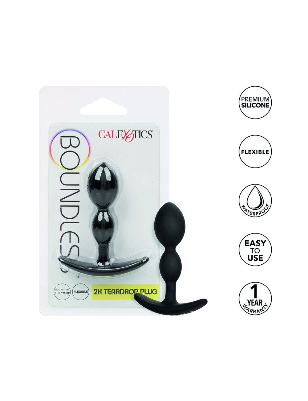 CALIFORNIA EXOTICS - BOUNDLESS PLUG ANAL LGRIMA 2X CALIFORNIA EXOTICS - BOUNDLESS PLUG ANAL LGRIMA 2X