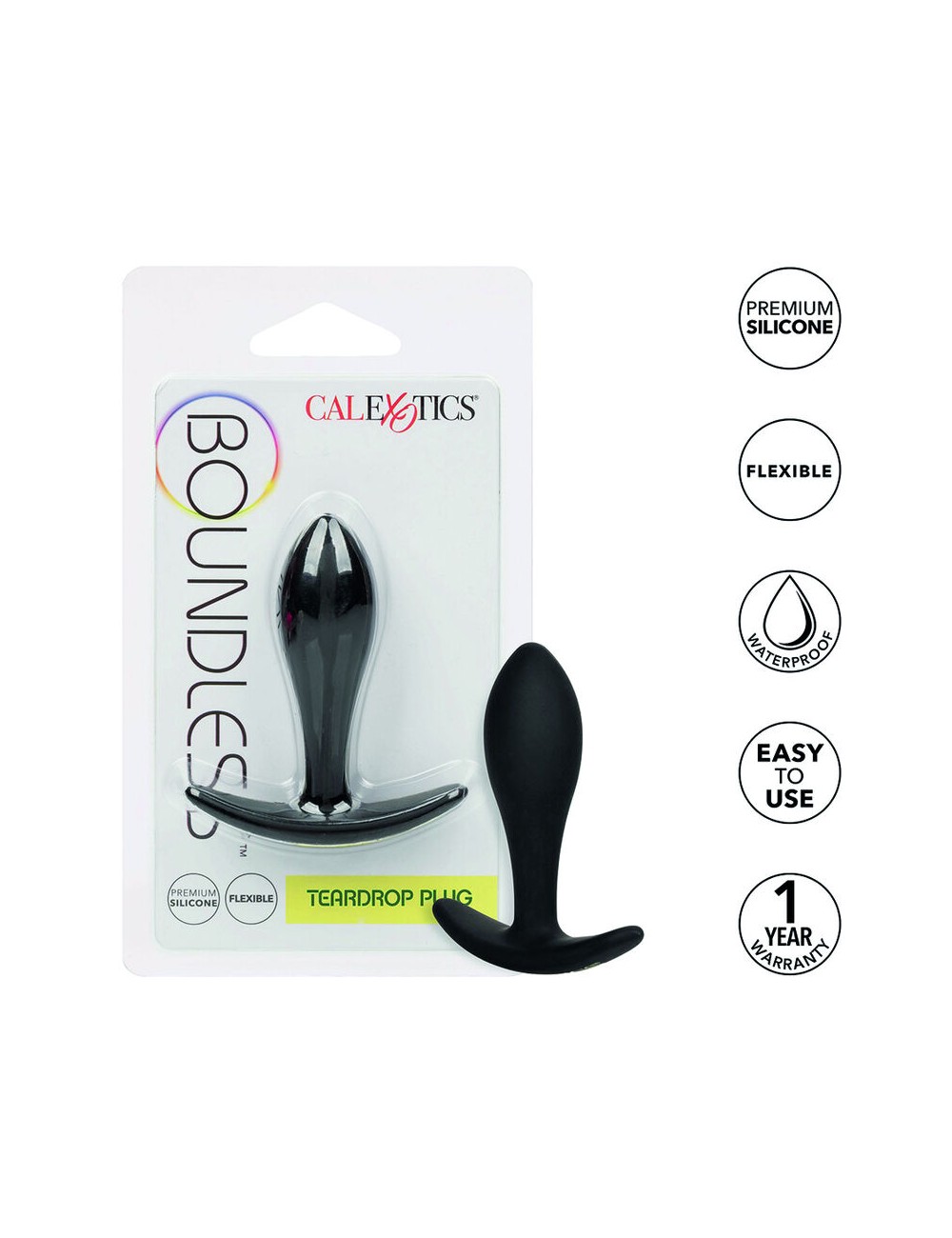 CALIFORNIA EXOTICS - BOUNDLESS PLUG ANAL LÁGRIMA