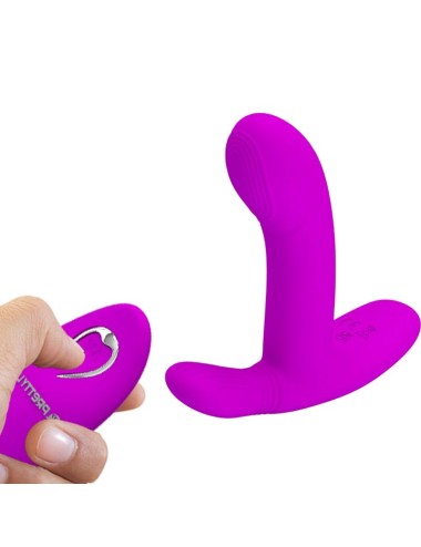PRETTY LOVE - GERI MASAJEADOR CLITORIS CONTROL REMOTO ROSA